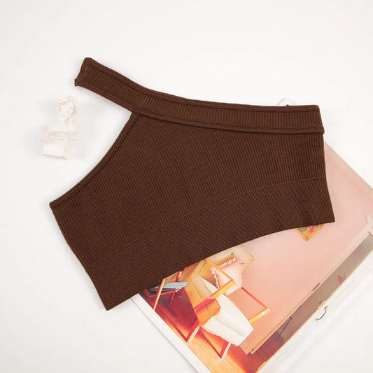 Top Ombro Único - Sem Bojo