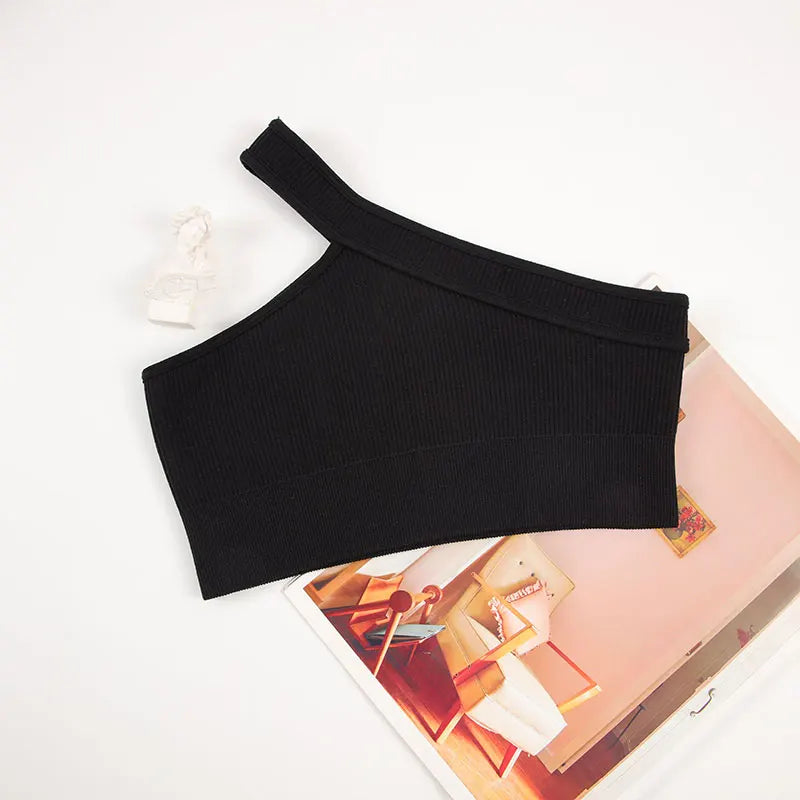 Top Ombro Único - Sem Bojo