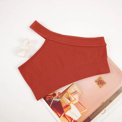 Top Ombro Único - Sem Bojo